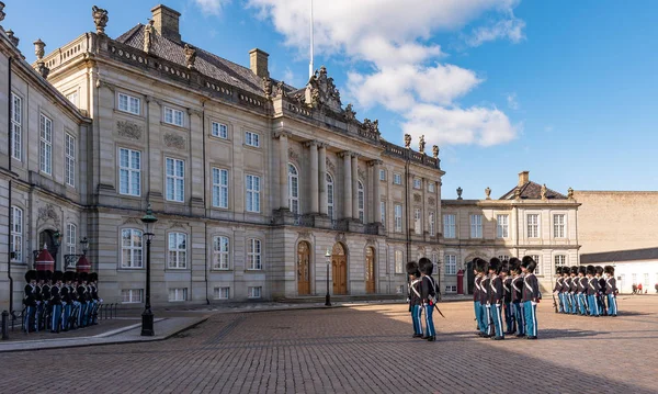 Copenaghen でガードを変更 — ストック写真