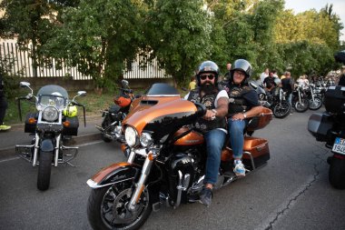 Yıllık motosiklet partisi Cologno al Serio Festa Bikers adlı (