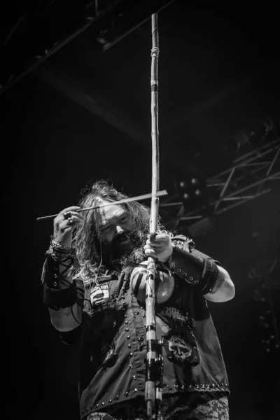 Max a Igor Cavalera v Live Music Clubu (Mi) 05-12-2017 — Stock fotografie