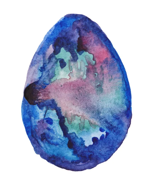 Waterccolor Happy easter Eggs, drawing art. Hand Background — Stock Photo, Image