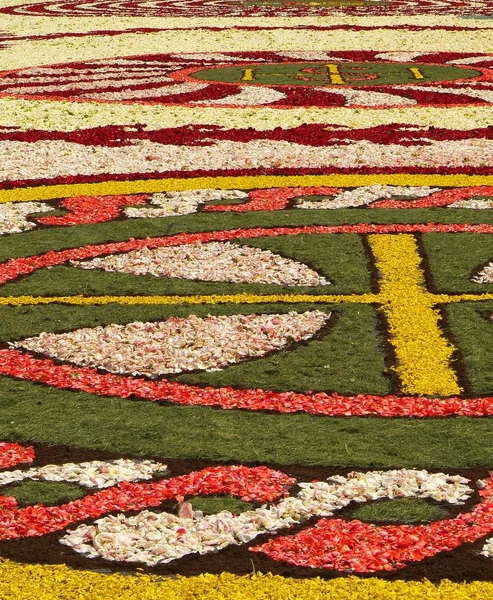 Imperia, İtalya - 10 Haziran 2007: Infiorata Ligurian.