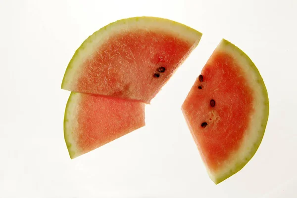 Watermelon isolated on white background. — Stock Photo, Image