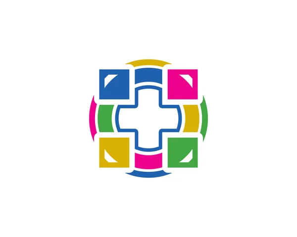 Symbol Related Health Care Illness Treatment Hospital — Stock Vector