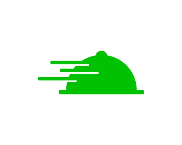 Rychlost Potravin Ikonu Logo Design Element — Stockový vektor