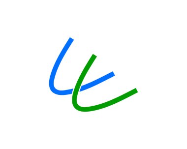 CE mektup Logo tasarım şablonu vektör