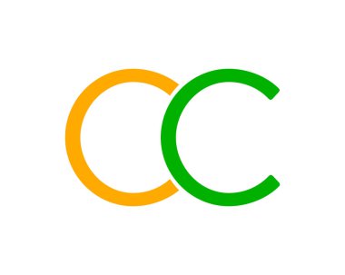 İlk harf Oc Logo tasarım şablonu