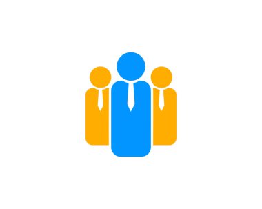 İnsan kaynakları vektör kavramı Logo, vektör çizim