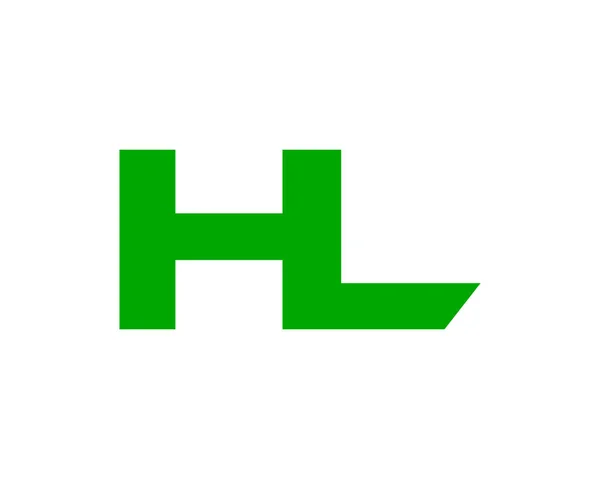 Harf Tasarım Logosu — Stok Vektör