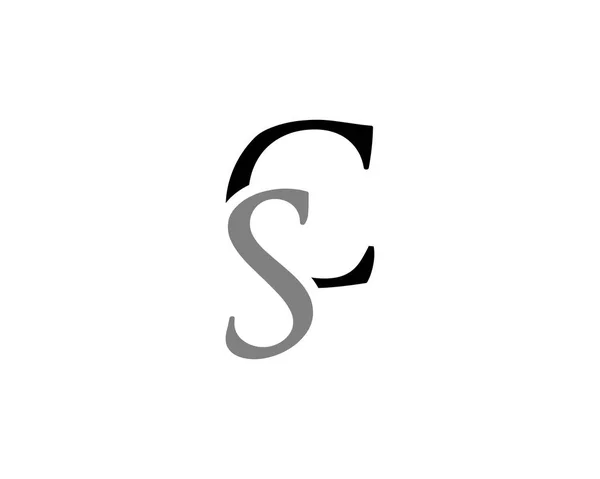 Carta Logo Diseño Plantilla Elemento Vector — Vector de stock