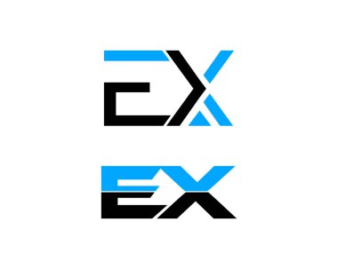 İlk harf logo şablonu tasarım eski dizi