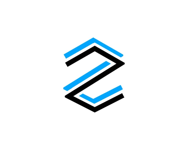 Design Inicial Modelo Logotipo Letra — Vetor de Stock