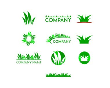 Çim Logo tasarım şablonunu ayarla