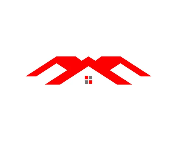 Logovorlage Für Immobilien — Stockvektor
