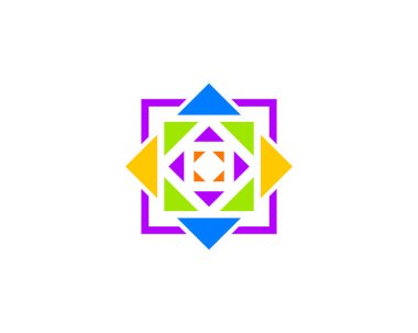 Vektör soyut logo tasarım öğeleri