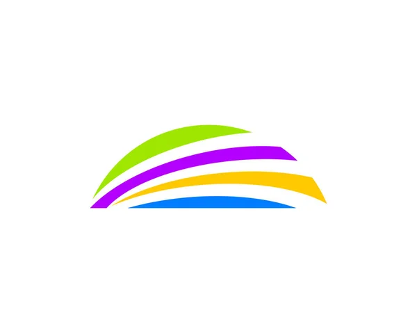 Elementi di design del logo astratto vettoriale — Vettoriale Stock