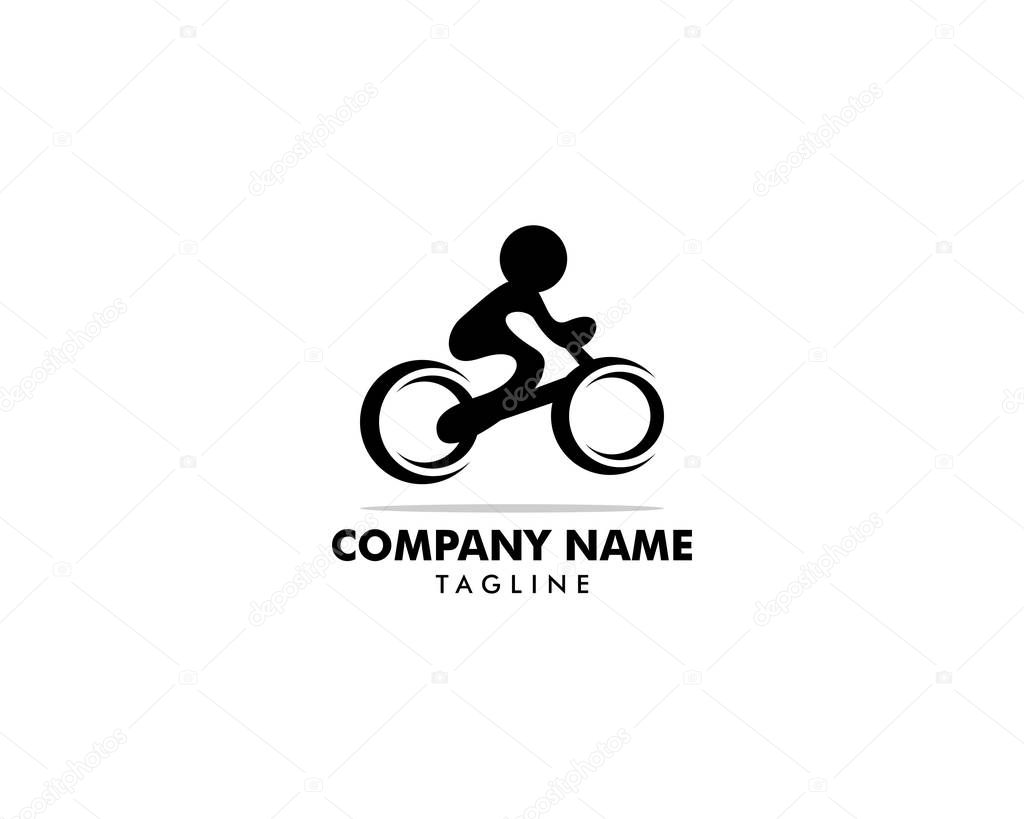 Cycle Sport Logo Template Design