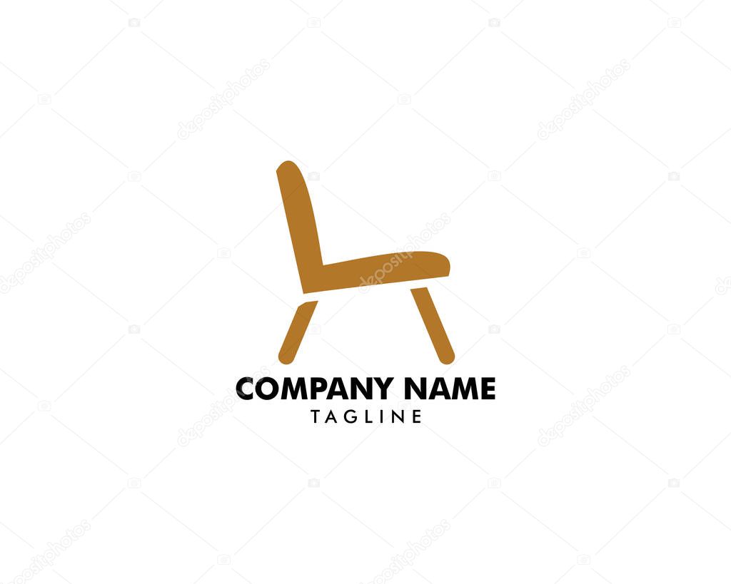 Furniture chair company logo