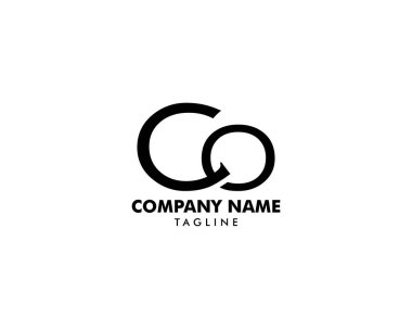 İlk harf Co logo tasarımı