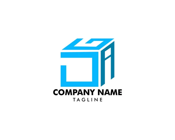 Initial Letter DGI Logo Design Template — Stock Vector