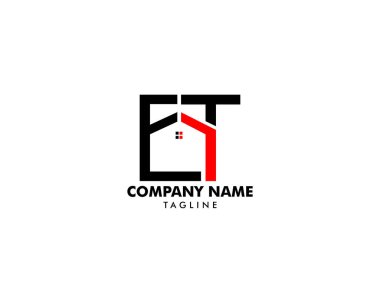 Et Letter Gayrimenkul Logo Tasarımı, Gayrimenkul logosu