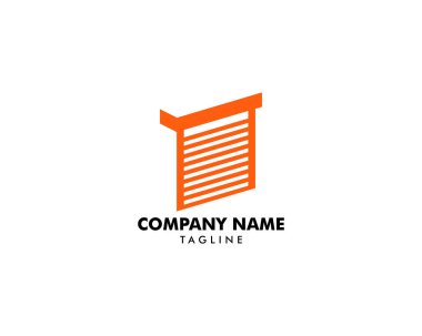 Roller Deklanşör Kapı Logo Simge Şablonu