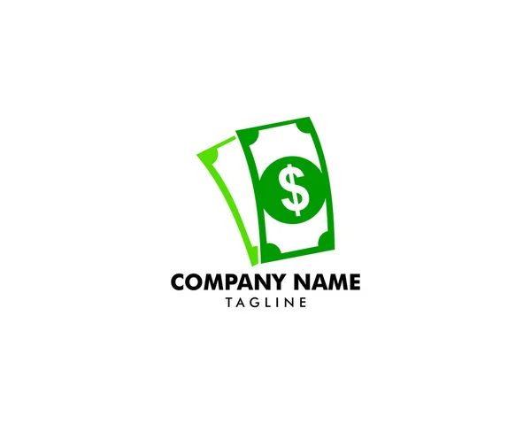 Modelo de logotipo do dinheiro — Vetor de Stock