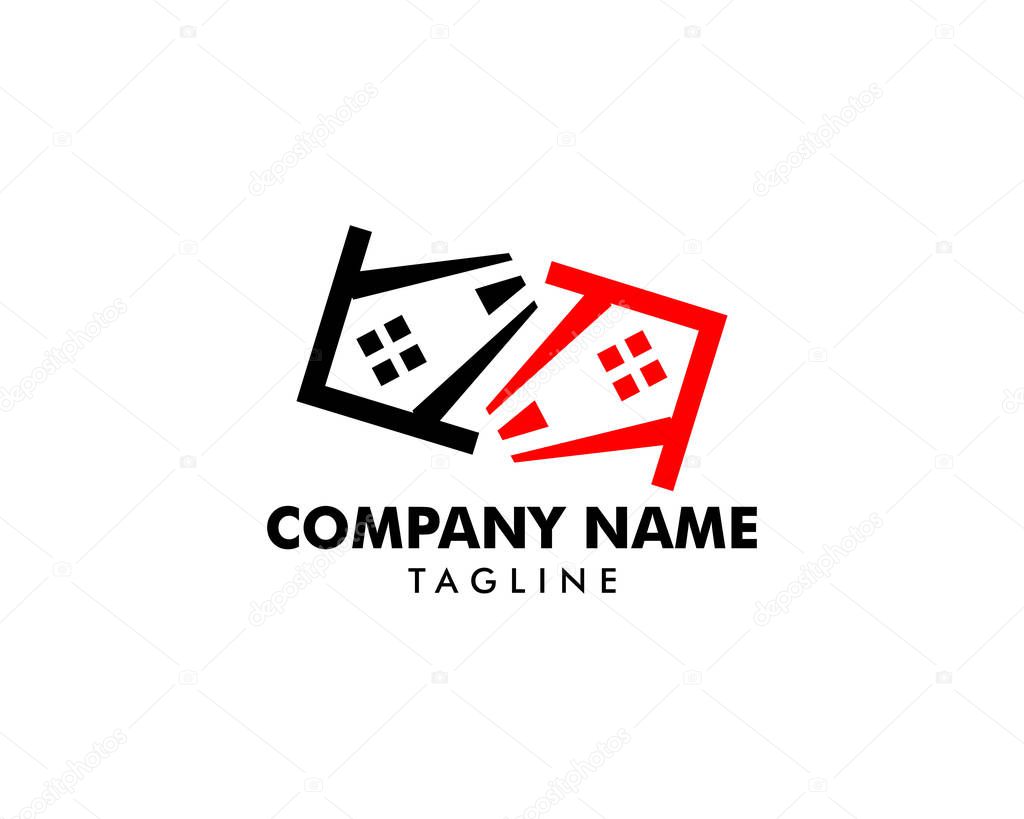 House exchange Logo Icon Template