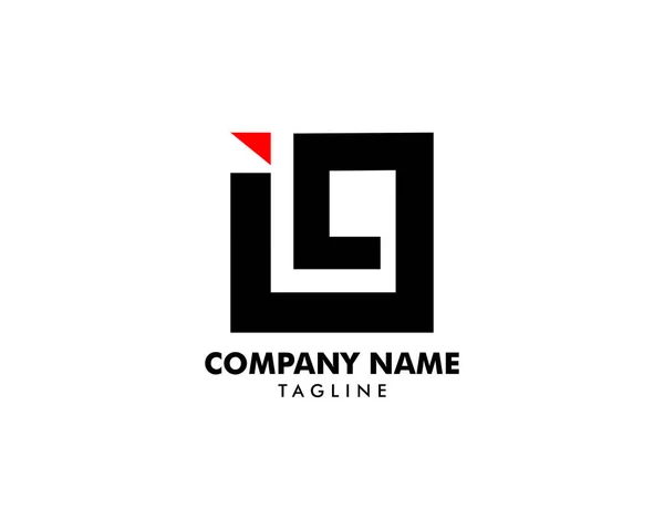 Design del modello di logo della lettera iniziale I9 — Vettoriale Stock