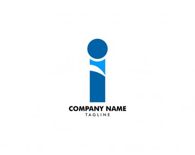 İlk Harf I Logo Şablonu Tasarımı