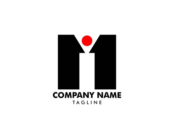 Carta Inicial IM Logo Template Design — Archivo Imágenes Vectoriales