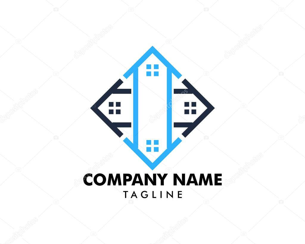 House Moving Logo Design Template