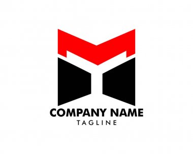 İlk harf benim Logo tasarım şablonu