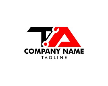 Anahtarlı İlk Harf Ta Logosu