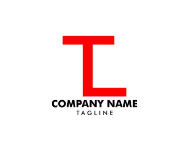 İlk Harf Tl Logo Simge Tasarım Şablonu