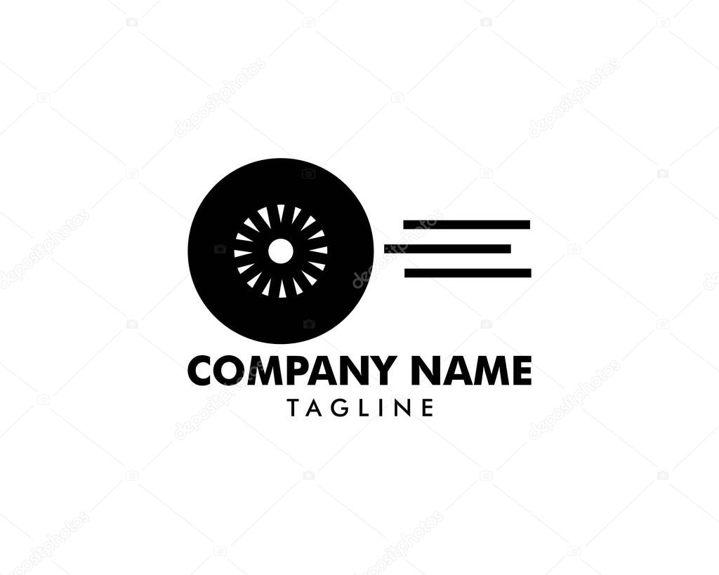 Automotive Tyre Shop Logo Design Inspiration Vector