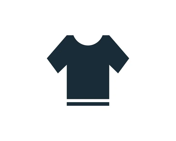 Tişört Simge Vektör Logo Şablonu Çizim Tasarımı — Stok Vektör