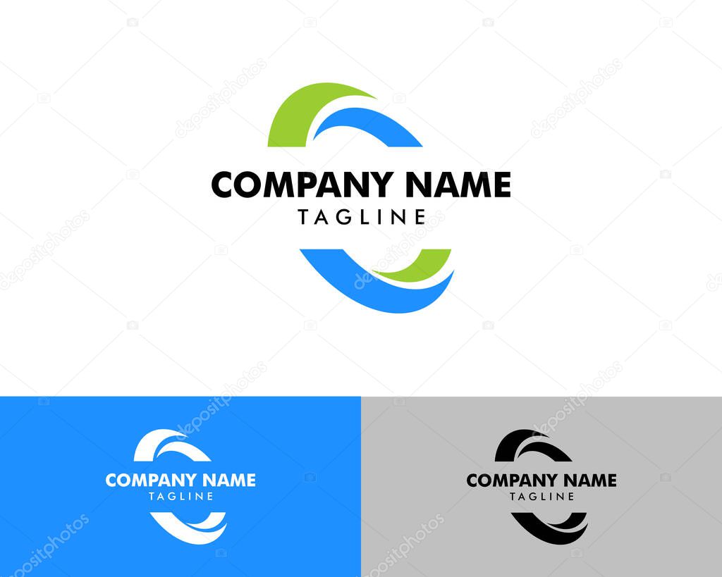 Vortex Vector Illustration Icon Logo Template Design