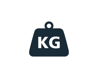 Dumbbell Simgesi Vektör Logo Şablonu Çizim Tasarımı