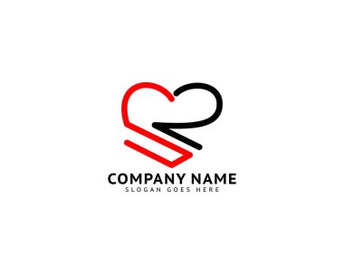 İlk Harf SP Logo Şablonu Tasarımı