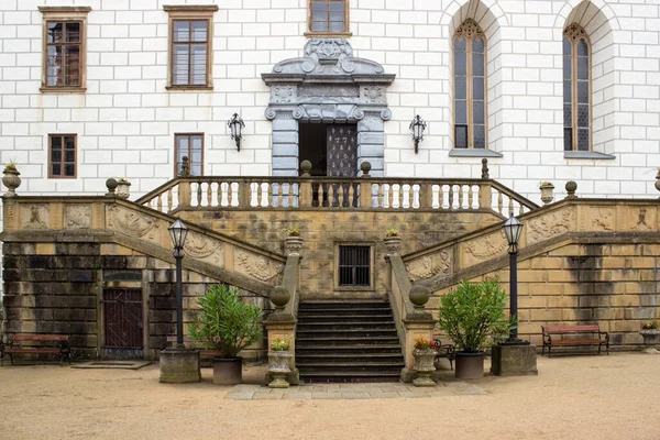 Entrance Castle Namest Nad Oslavou Czech Republic — Stock Photo, Image