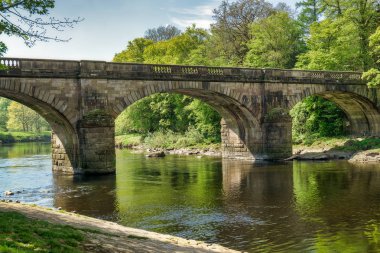 Nehir Lune Lancaster yakınındaki bir köprüden.