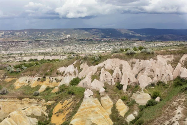 Paesaggio All Aperto Nel Parco Nazionale Goreme Cappadocia Anatolia Turchia — Foto Stock