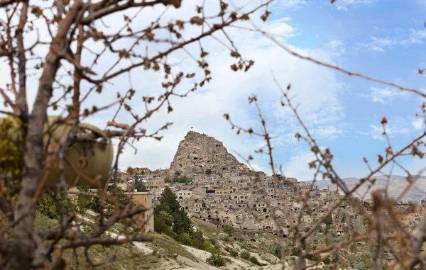 Château Uchisar Cappadoce Nevsehir Turquie Formation Spéciale Pierre Cappadoce — Photo