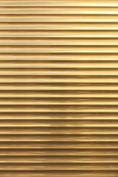 The background and texture of metal blinds golden color. — Stock Photo, Image