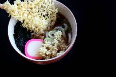 Udon noodle ile Kızarmış karides tempura, Japon yemekleri