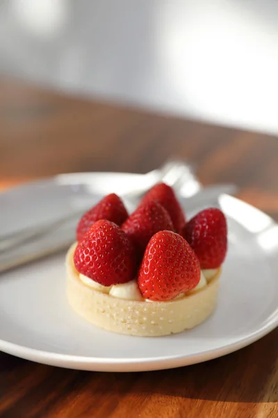 Strawberry cheese tart cake dessert sweet food
