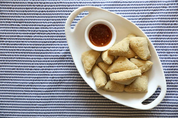 Fried Tofu Japanese Food — Stock Photo, Image