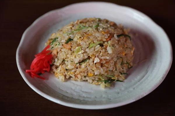 Arroz despedido chahan arroz frito japonés —  Fotos de Stock