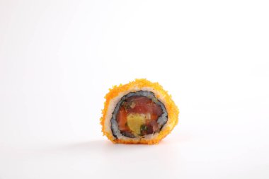 Kaliforniya rulosu beyaz arkaplanda izole