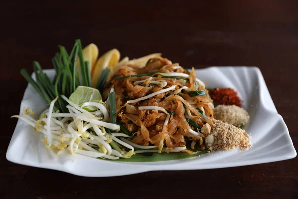 Mie Goreng Padthai Masakan Thailand — Stok Foto
